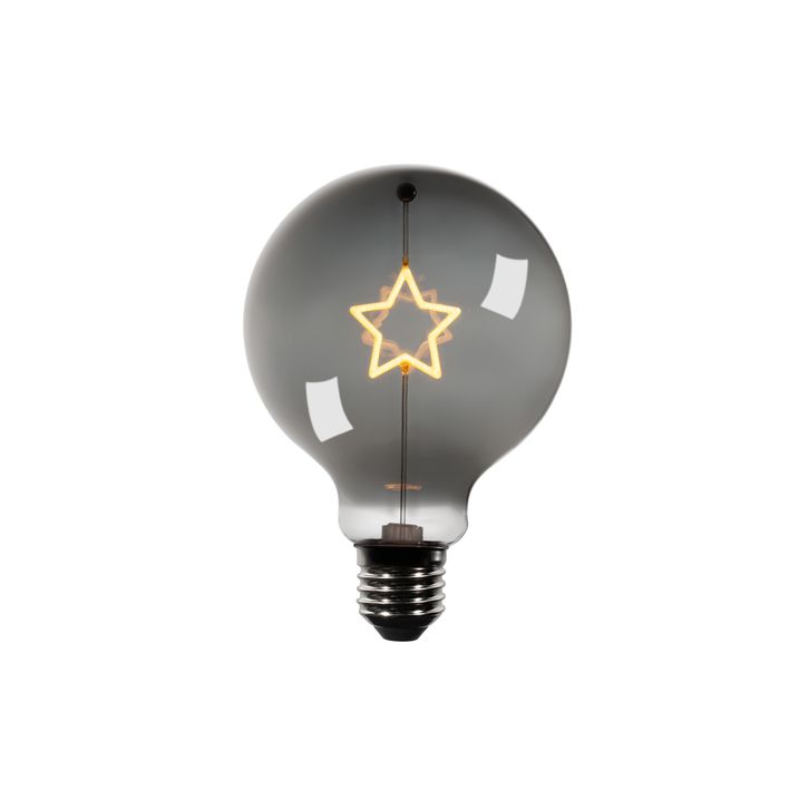 Різдвяна світлодіодна лампа E27 Star Filament G95 Smoke 1,8W 50 лм 1800K