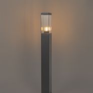 Lampada-da-esterno-intelligente-color-grigio-scuro-con-vetro-fumé-da-80-cm-con-WiFi-P45---Malios
