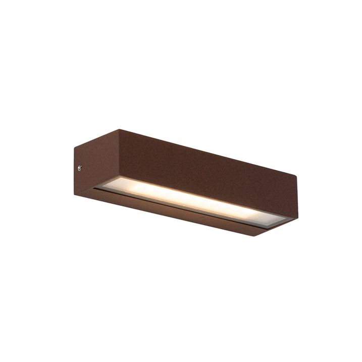 Applique da parete industriale ruggine incl. LED IP65 - Steph