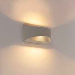 Ländliche Wandleuchte Betonhalbkugel - Adelaide