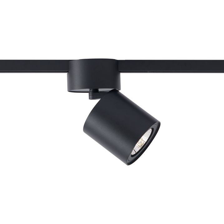 Dritë e Zezë Moderne për Sistem Binarësh 1-Fazor GU10 70 mm - Iconic Roto