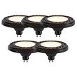 Set-mit-5-dimmbaren-GU10-LED-Lampen-AR111-8W-700lm-2700K