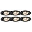 Set-of-6-Recessed-Spotlights-Black-Tiltable---Cisco