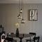 Smart Pendant Lamp Black with Smoke Glass 3-Lights Incl. WiFi A60 - Ana