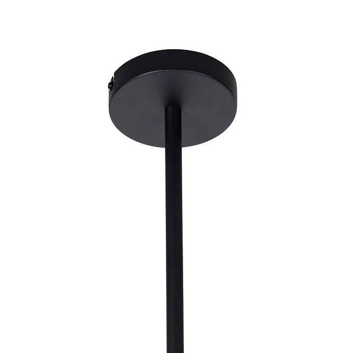 Lámpara colgante industrial negra - 4 Laser