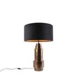 Stolní-lampa-v-art-deco-stylu-bronzová-s-kašírovaným-stínítkem-černým-se-zlatem-50-cm---Bruut