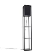 Lampada-da-terra-intelligente-nera-incl.-Wifi-A60---Stojan