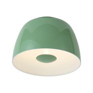 Retro-plafonska-lampa-zelena-sa-bijelom-unutrašnjošću---Vera
