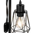 Landelijke-vloerlamp-zwart-met-hout-2-lichts-met-kap---Dami-Frame