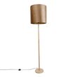 Wooden-Floor-Lamp-with-Velvet-Shade-Crocodile-Design-40cm---Mels