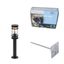 Buitenlamp-zwart-met-grondpin-en-kabelmof-50cm-IP44---Gleam