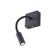 Moderne-Wandleuchte-schwarz-inkl.-LED-dimmbar-wiederaufladbar---Harper