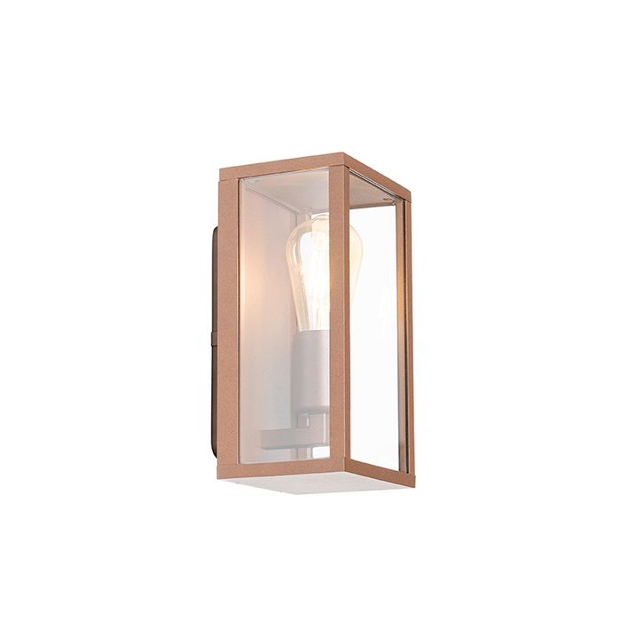 Aplique industrial marrón óxido 26 cm IP44 - Charlois
