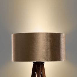 Klasiska-trījkāja-stāvlampa-no-riekstkoka-ar-bronzas-samta-abažūru-50-cm---Tripod-Classic