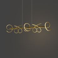 Design-pendant-lamp-gold-rectangular-3-step-dimmable---Krisscross