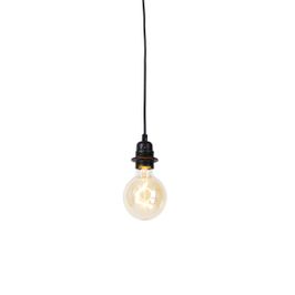 Modern Pendant Lamp Black Dimmable - Cava Luxe 1