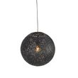 Dizajnerska-viseča-svetilka-črna-sfera-45cm---Corda