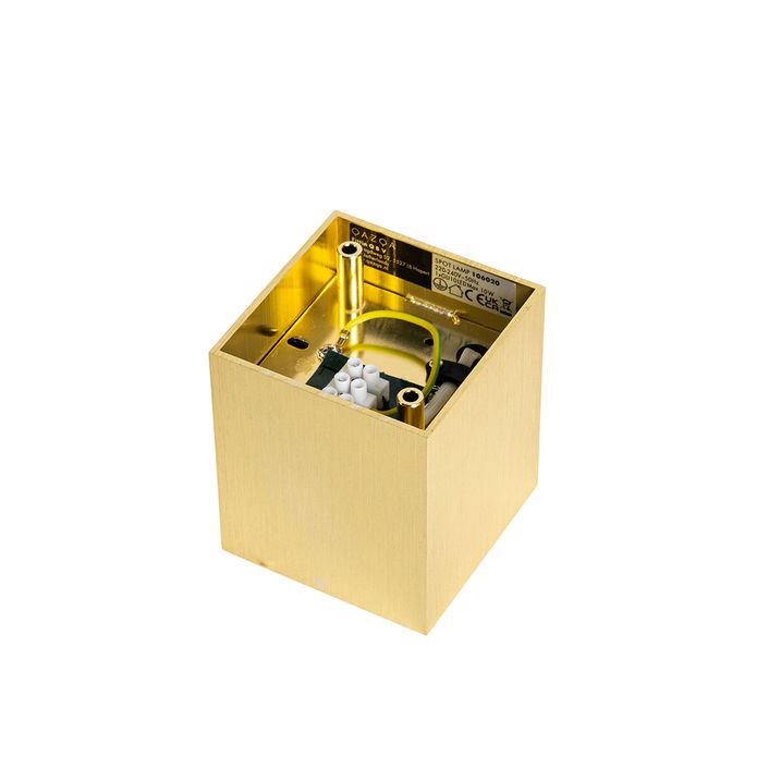Designové bodové světlo zlaté - Qubo Honey