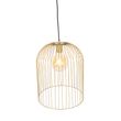 Dizajnerska-viseća-lampa-zlatna---Wire-Knock