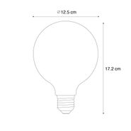5er-Set-E27-Dimmbare-LED-Glühbirnen-G125-Braun-4W-120-lm-1800K