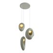 Japandi-Pendant-Lamp-White-with-Organic-Light-Green-Shade-3-Light---Moonstone