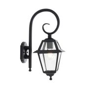 Lampa-da-parete-classica-per-esterni-nera-IP44---Berta