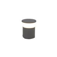 Moderne-Außenleuchte-dunkelgrau-12-cm-inkl.-LED---Bar