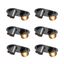 Set-van-6-inbouwspots-gunmetal-GU10-50mm-2-lichts---Installa