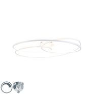 Plafón-blanco-78-cm-con-LED-regulable-en-3-pasos---Rowin