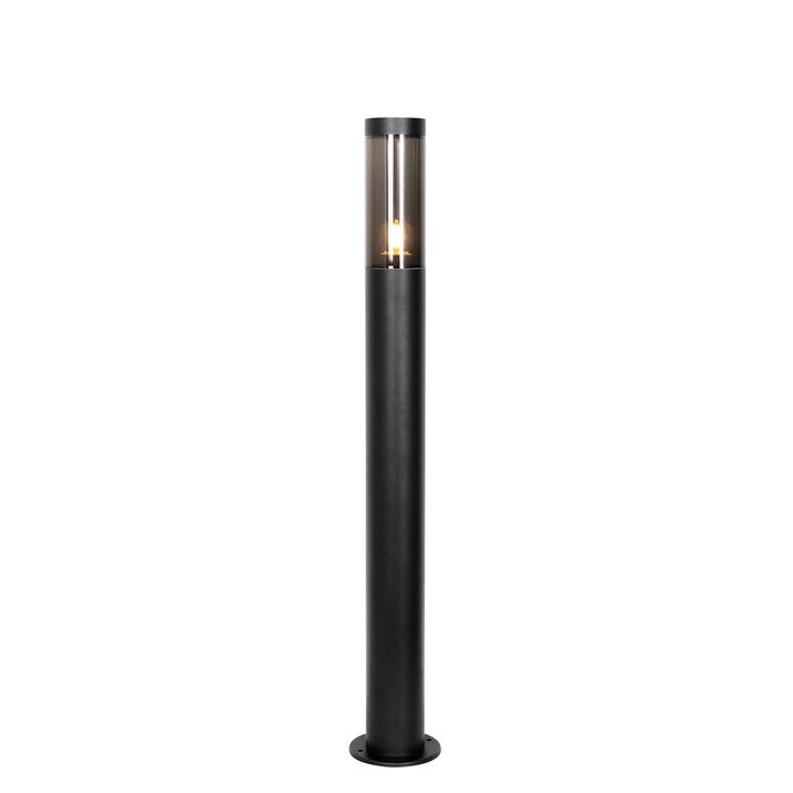 Moderna crna stubna lampa za spoljnu upotrebu 80 cm IP44 - Rox