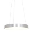 Suspension-design-argent-avec-LED-dimmable---Ringlede