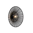 Oriental-wall-lamp-black-bamboo-round---Pua