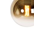 Smart-Pendelleuchte-schwarz-mit-goldfarbenem-Glas-20-cm-inkl.-Wifi-A60---Pallon