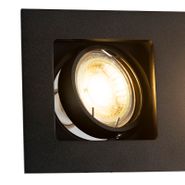 Faretto-da-incasso-moderno-Smart-nero-incl.-2-Wifi-GU10---Qure