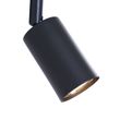 Lampă-de-perete-modernă-neagră-cu-USB-C-înclinabilă---Rex