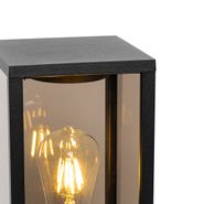 Lampe-d'extérieur-sur-pied-noire-avec-fumée-40-cm-IP44---Charlois