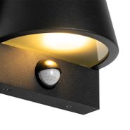 Buiten-wandlamp-zwart-IP44-met-bewegingsmelder---Femke