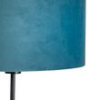 Lampa-stojąca-czarna-z-niebieskim-aksamitnym-abażurem-ze-złotem-35-cm---Parte