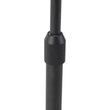 Moderní-stolní-lampa-černá-s-látkovým-stínítkem-šedým-25-cm-nastavitelná---Parte
