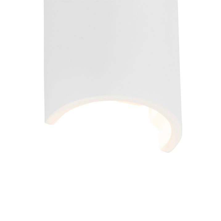 Lampada da parete smart bianca rotonda con Zigbee G9 - Colja Novo
