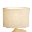 Candeeiro-de-Mesa-Wabi-Sabi-Bege-com-Abajur-de-Linho-35cm---Florence