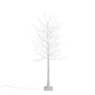 Árbol-de-Navidad-blanco-para-suelo-180cm-con-LED,-temporizador-y-protección-IP44---Ki