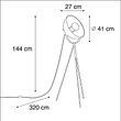 Industriell-golvlampa-med-stativ-svart---Magna-40-Eglip