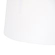 Viseća-lampa-sa-platnenim-sjenilima-bijela-35-cm---Blitz-II-čelik