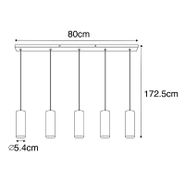 Lampă-suspendată-modernă-din-alamă-cu-5-lumini---Jeana