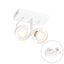 Moderne-spotlight-hvit-2-lys---Master-50