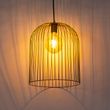Dizajnerska-viseća-lampa-zlatna---Wire-Knock