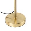 Stolná-lampa-zlatá/mosadzná-s-tienidlom-z-ľanu-taupe-35-cm---Parte