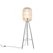 Country-Floor-Lamp-Black-with-Rattan---Manila