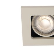 Set-od-6-modernih-ugradbenih-reflektora-bež-GU10-50mm-podesivi-2-svjetla---Qure